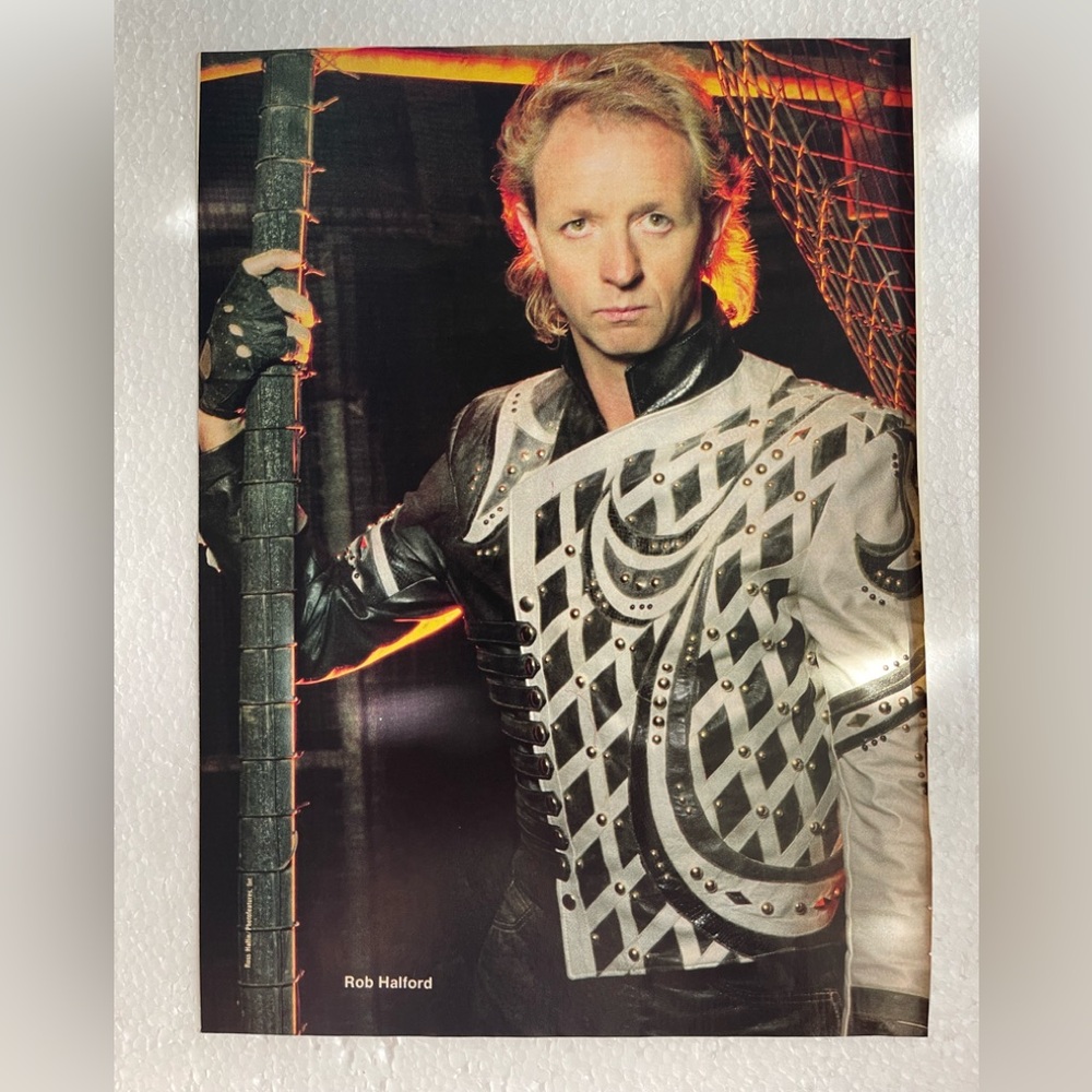 Judas Priest’s Rob Halford pinup
